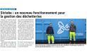 200113 DauphinÃ© LibÃ©rÃ© DÃ©chetteries en rÃ©gie et fermeture temporaire Joyeuse - PNG - 374.4 ko