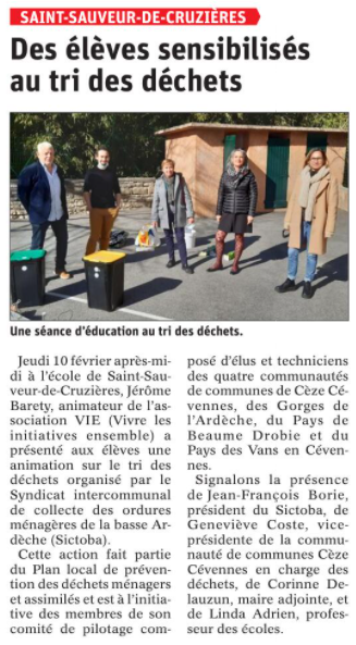220213 DauphinÃ© LibÃ©rÃ© Animation St Sauveur