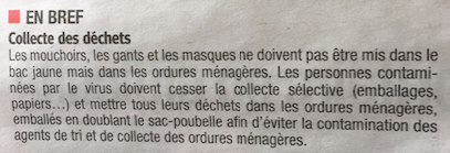 200326 La Tribune : Informations dÃ©chets SICTOBA 
