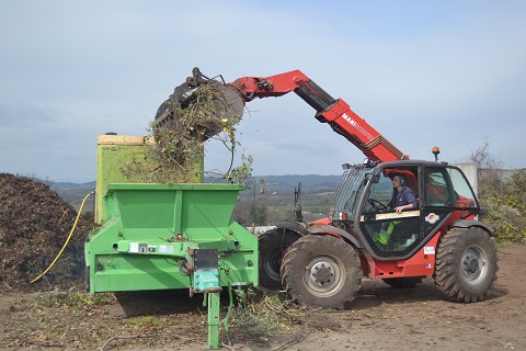 Broyage des dÃ©chets verts