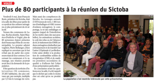 220511 DauphinÃ© LibÃ©rÃ© RÃ©union publique VOGUE
