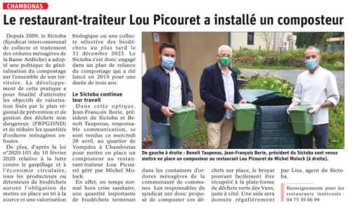 210430 DauphinÃ© LibÃ©rÃ© Composteur Lou Picouret