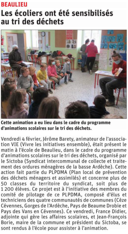 220207 DauphinÃ© LibÃ©rÃ© Animation Beaulieu